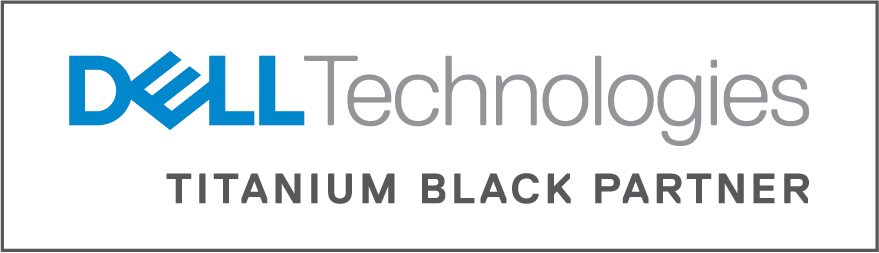 Dell Technologies titanium Black partner logo (2)